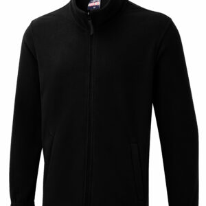 The UX Full Zip Fleece - Black, XS