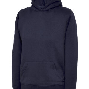 The UX Children’s Hooded Sweatshirt - Navy, 3/4 Yrs