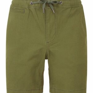 Men’s drawstring chino shorts - Olive, S