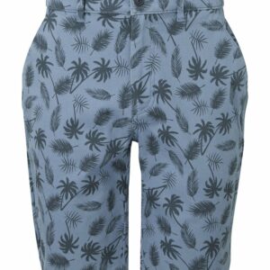 Men’s palm print shorts - Blue, S