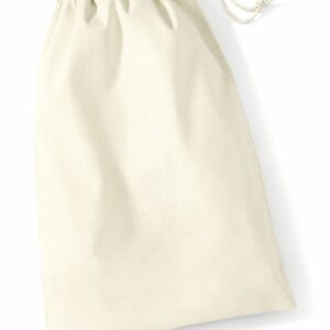 Cotton stuff bag - Natural, XXS