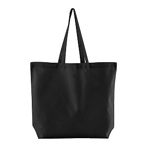 Organic cotton InCo. maxi bag for life - Black, One size