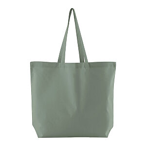 Organic cotton InCo. maxi bag for life - Dusty Green, One size