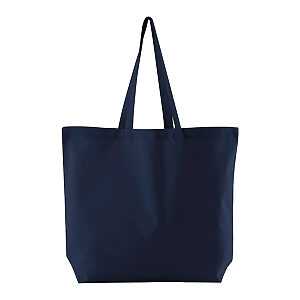 Organic cotton InCo. maxi bag for life - French Navy, One size
