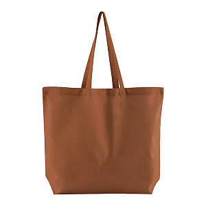 Organic cotton InCo. maxi bag for life - Terracotta, One size