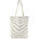 Striped organic cotton tote