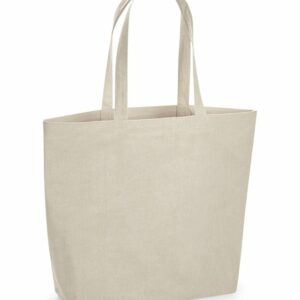 Organic natural dyed maxi bag for life - Myrobalan Stone, One size