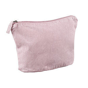 Garment-dyed accessory bag - Vintage Dusky Pink, One size