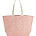 Soft washed jute beach bag