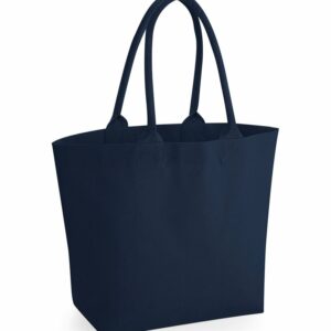 Fairtrade cotton deck bag - French Navy, One size