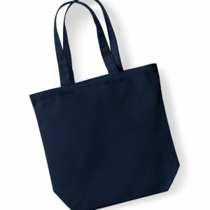 Fairtrade cotton Camden shopper - French Navy, One size