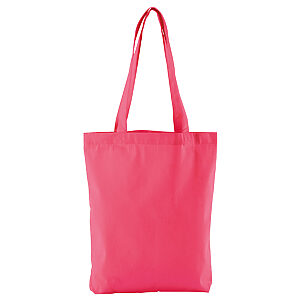EarthAware® organic twill tote - Raspberry Pink, One size