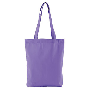 EarthAware® organic twill tote - Violet, One size