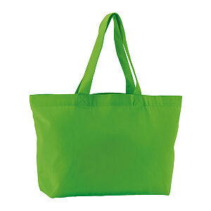 EarthAware® organic twill shopper - Apple Green, One size