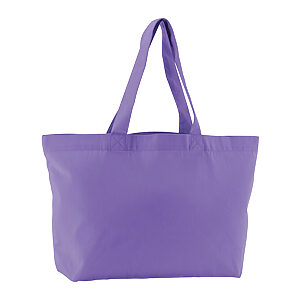 EarthAware® organic twill shopper - Violet, One size