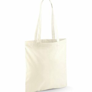 Recycled cotton tote - Natural, One size