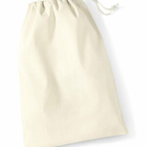 Recycled cotton stuff bag - Natural, XXS