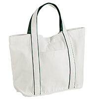 Soft White/Bottle Green