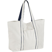 Soft White/French Navy