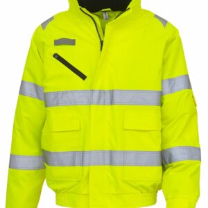 Hi-vis fontaine flight jacket (HVP209) - Yellow, S