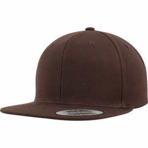 The classic snapback (6089M) - Brown, One size