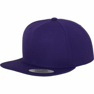 The classic snapback (6089M) - Purple, One size