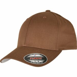 Flexfit fitted baseball cap (6277) - Coyote/Brown, S/M