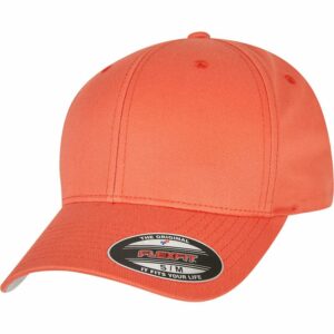 Flexfit fitted baseball cap (6277) - Spicy Orange, S/M
