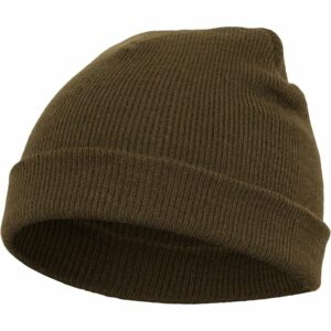 Heavyweight beanie (1500KC) - Olive, One size