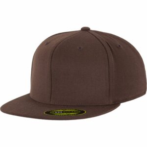 Premium 210 fitted cap (6210) - Brown, S/M