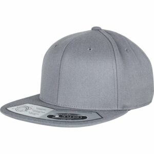 110 fitted snapback (110) - Grey, One size