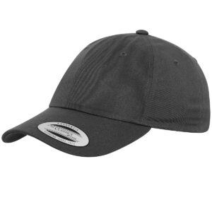 Dad hat baseball strap back (6245CM) - Dark Grey, One size