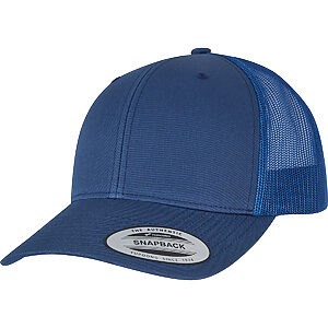 Retro trucker cap (6606) - Light Navy, One size