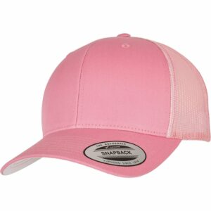 Retro trucker cap (6606) - Pink, One size