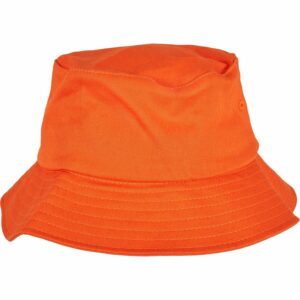 Flexfit cotton twill bucket hat (5003) - Orange, One size
