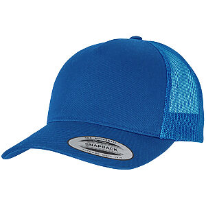 5-Panel retro trucker cap (6506) - Dark Cobalt/Lobl, One size