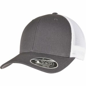 110 mesh 2-tone cap (110MT) - Charcoal/White, One size