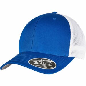 110 mesh 2-tone cap (110MT) - Royal/White, One size
