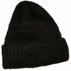 Soft acrylic beanie (1503A) - Black, One size