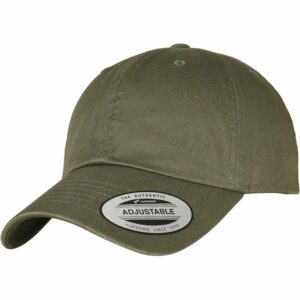 Eco-wash dad cap (6245EC) - Olive Night, One size