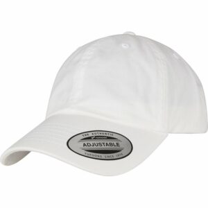 Eco-wash dad cap (6245EC) - White, One size