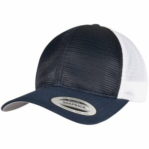 360° omnimesh 2-tone cap (6360T) - Navy/White, One size