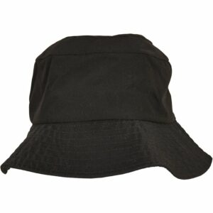 Elastic adjuster bucket hat - Black, One size