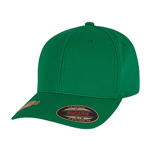 Flexfit recycled polyester cap - Green, S/M