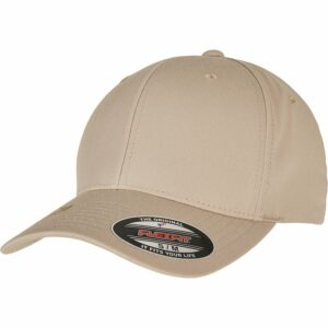 Flexfit recycled polyester cap - Khaki, S/M