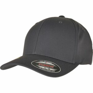 Flexfit recycled polyester cap - Light Charcoal, S/M