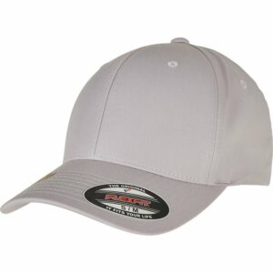 Flexfit recycled polyester cap - Silver, S/M