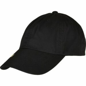 Recycled polyester dad cap - Black, One size