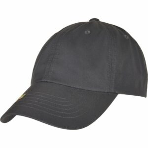Recycled polyester dad cap - Light Charcoal, One size