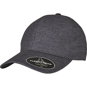 Flexfit Delta carbon cap - Melange Charcoal, S/M